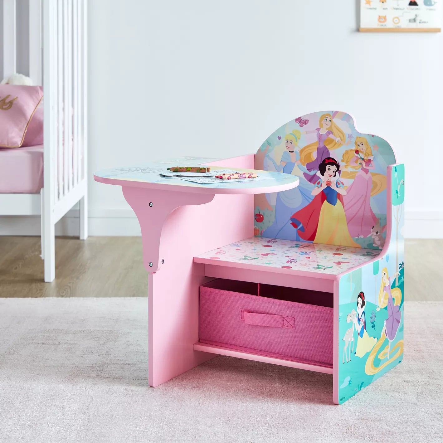 Disney Princess Chair Desk - COOLBABY