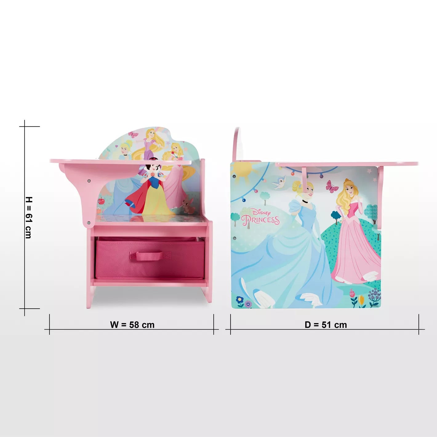 Disney Princess Chair Desk - COOLBABY