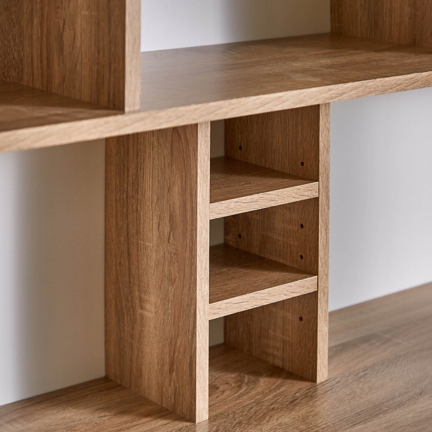 Single Loft Bed with Storage & Study Desk 90x190 cm – Space Saving Loft Bed with 7 Drawers