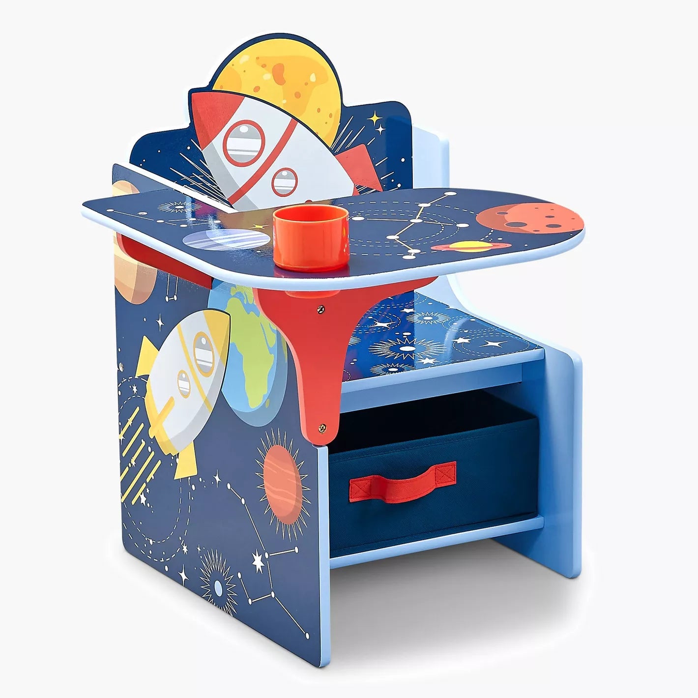 Space Adventures Chair Desk with Storage - COOLBABY