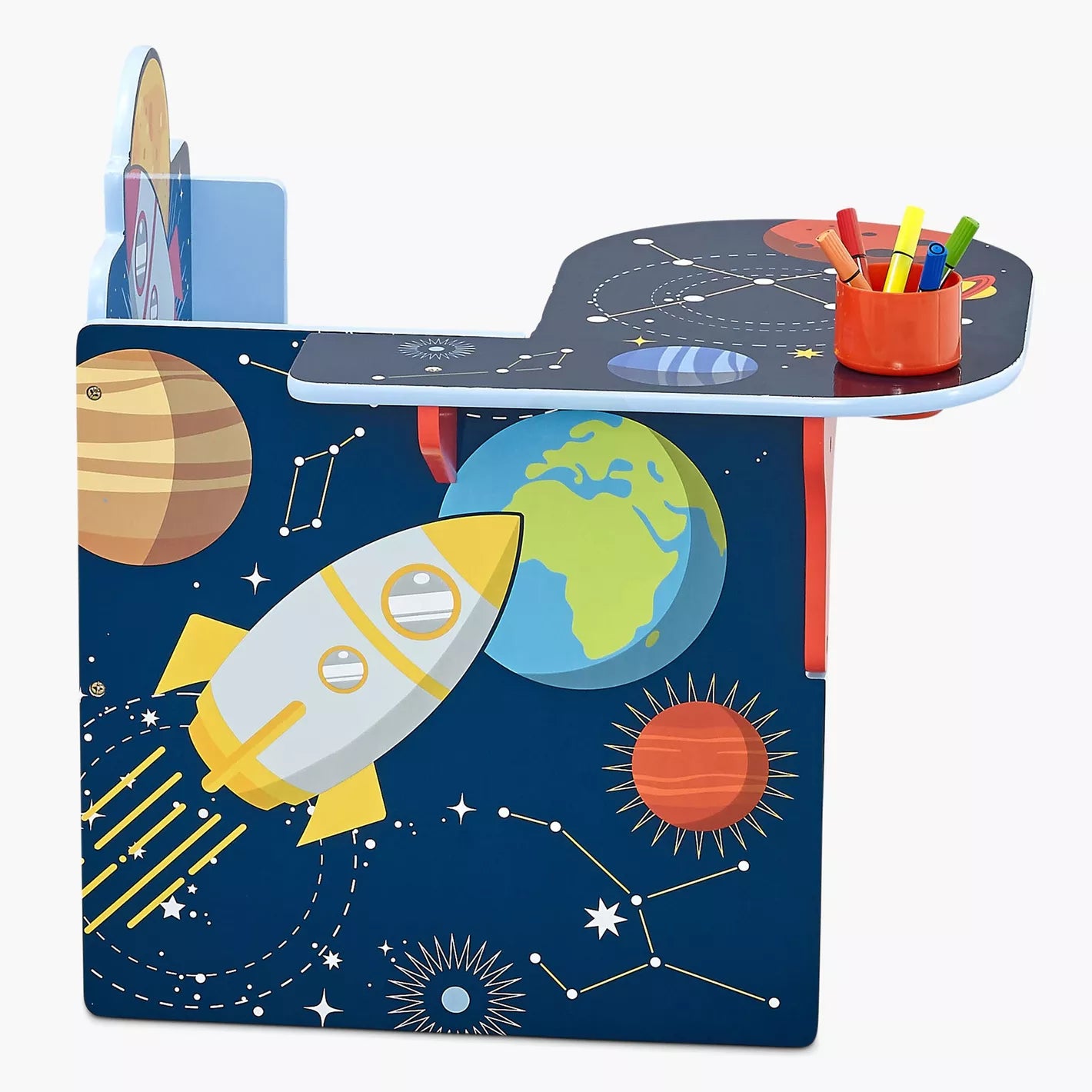 Space Adventures Chair Desk with Storage - COOLBABY