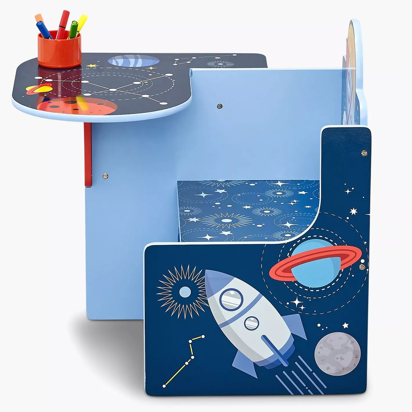 Space Adventures Chair Desk with Storage - COOLBABY