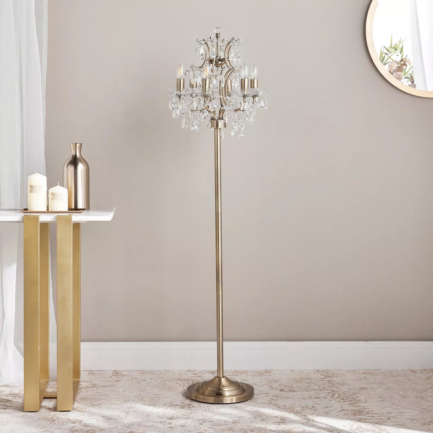 Crystal Floor Lamp - 150 cm - COOLBABY