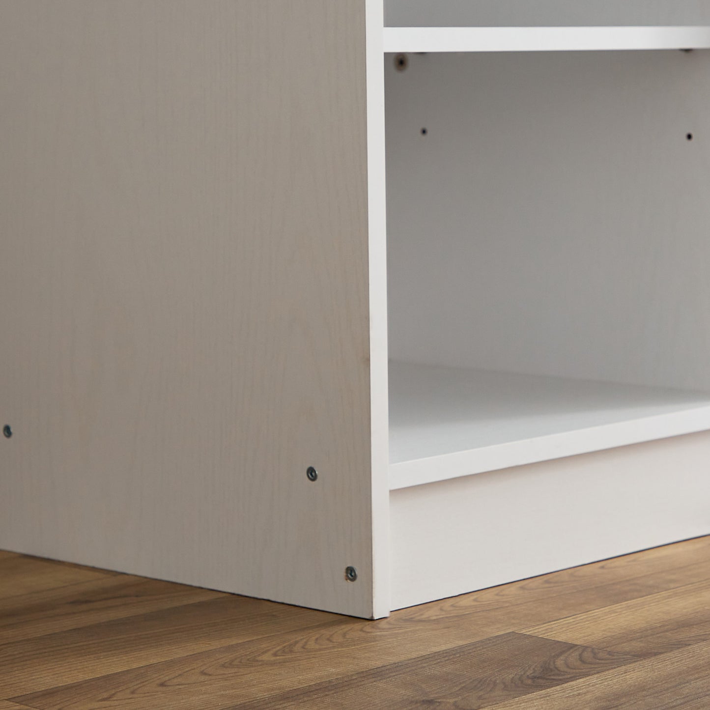 Bunk Bed with Storage 90x190 cm | Modern Wooden Bunk Bed with Shelves