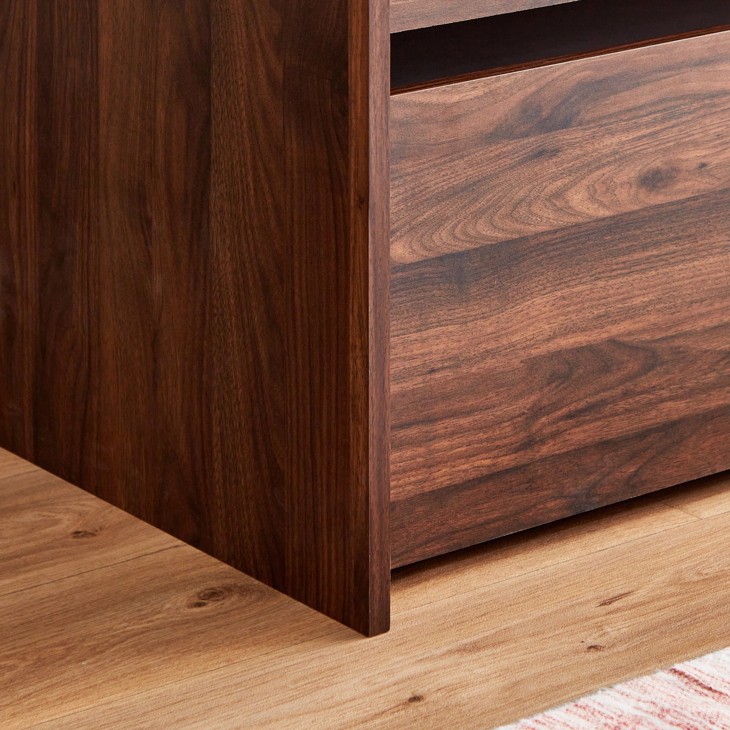 Single Cabin Bed with Pull-Out Trundle Bed 90x190 cm – Space Saving Engineered Wood Guest Bed
