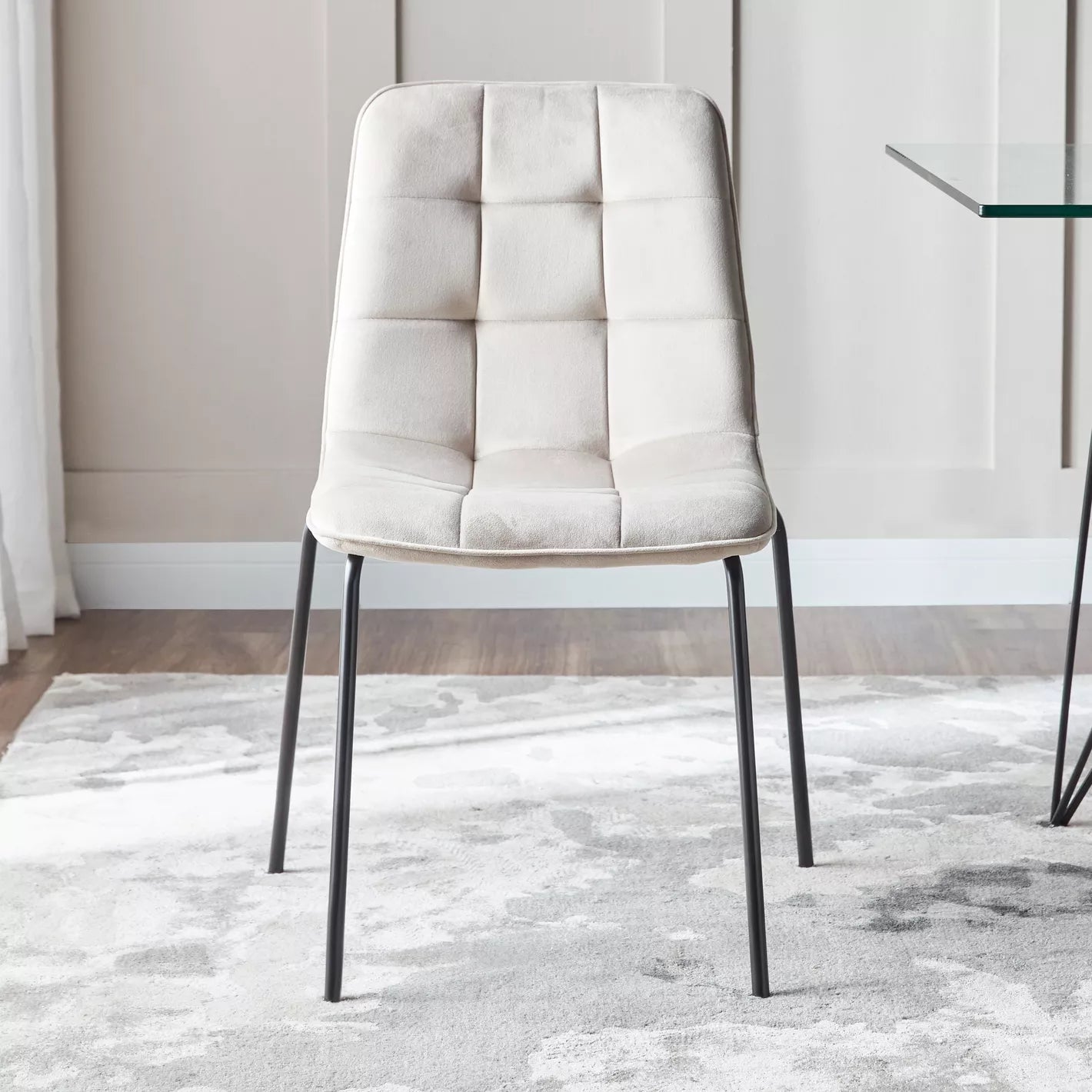 Fabric Dining Chair - 60 * 59 * 82 CM - COOLBABY