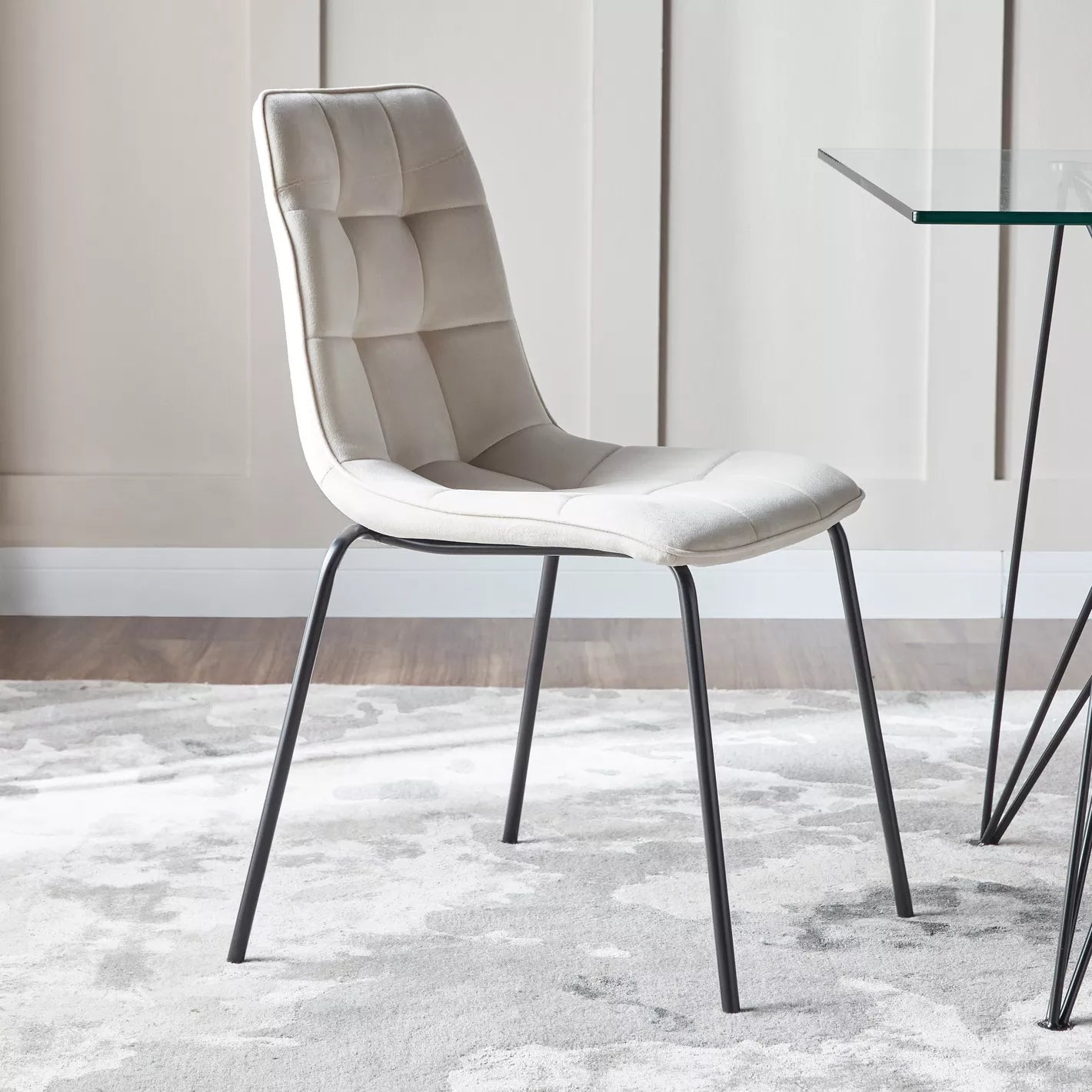 Fabric Dining Chair - 60 * 59 * 82 CM - COOLBABY