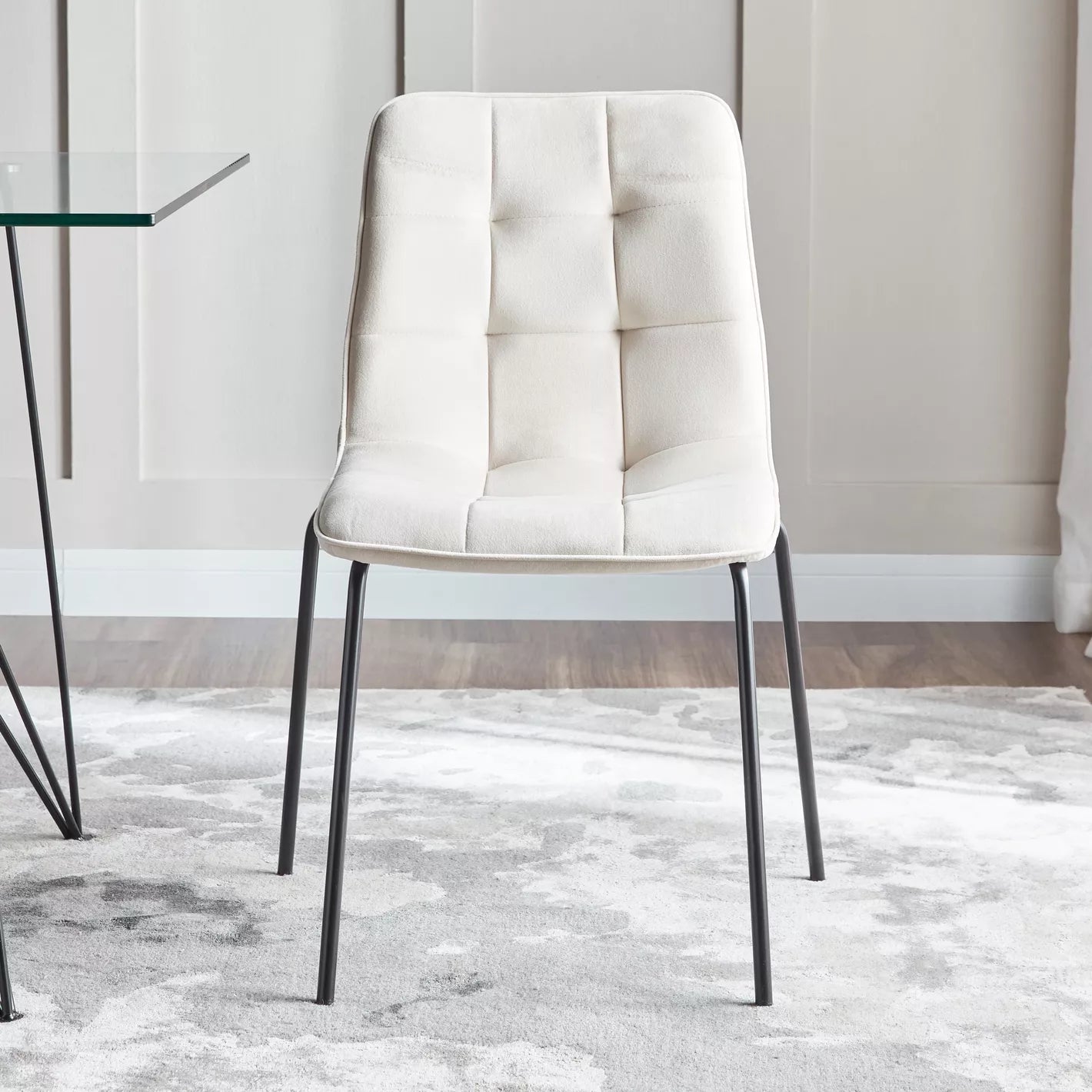 Fabric Dining Chair - 60 * 59 * 82 CM - COOLBABY