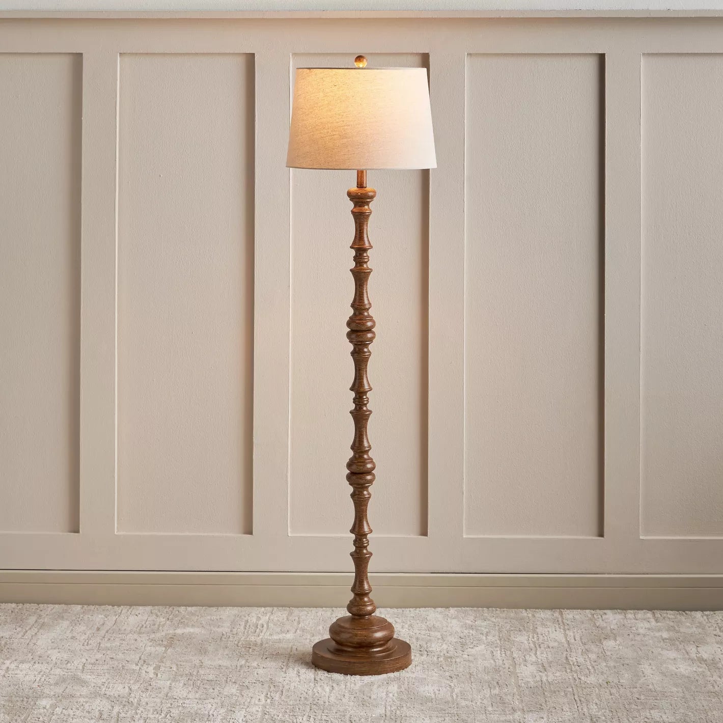 Theseus Polyresin Floor Lamp - 153 cm - COOLBABY