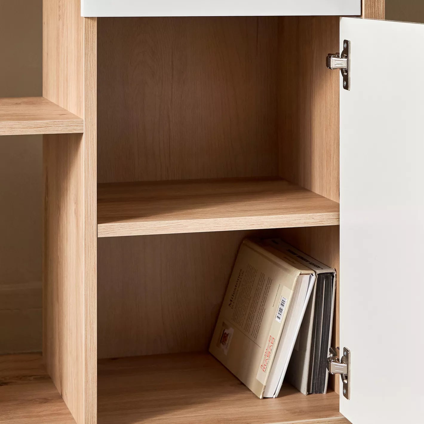 Study Desk with Bookcase For Maintaining An Organized Workstation - COOLBABY