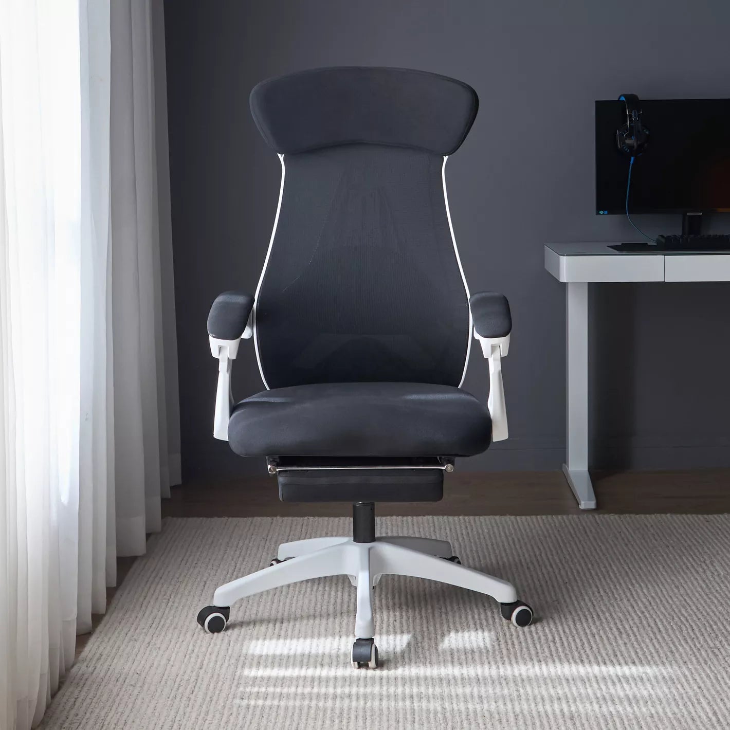 Ergonomic Gaming Chair With Adjustable headrest And Adjustment Height, Gaming/Office Chair for Modern Spaces - COOLBABY