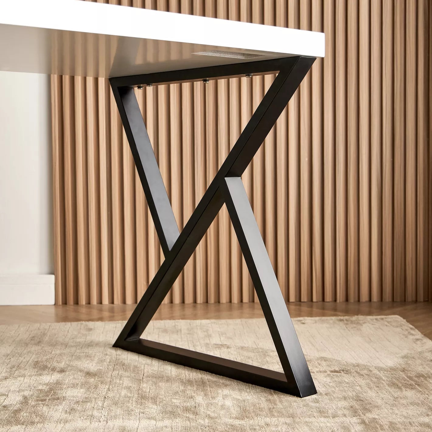 Corner Desk, Urban Loft Style With A Modern Aesthetic, Office Desk - COOLBABY