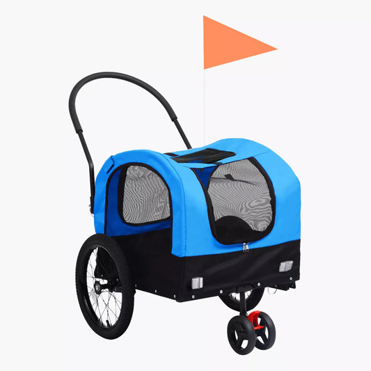 2-in-1 Pet Bike Trailer and Jogging Stroller - COOLBABY