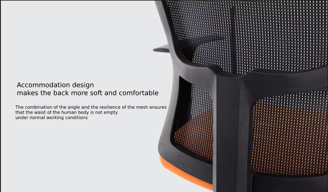 Medium Back Swivel Office Chair - Black - COOLBABY