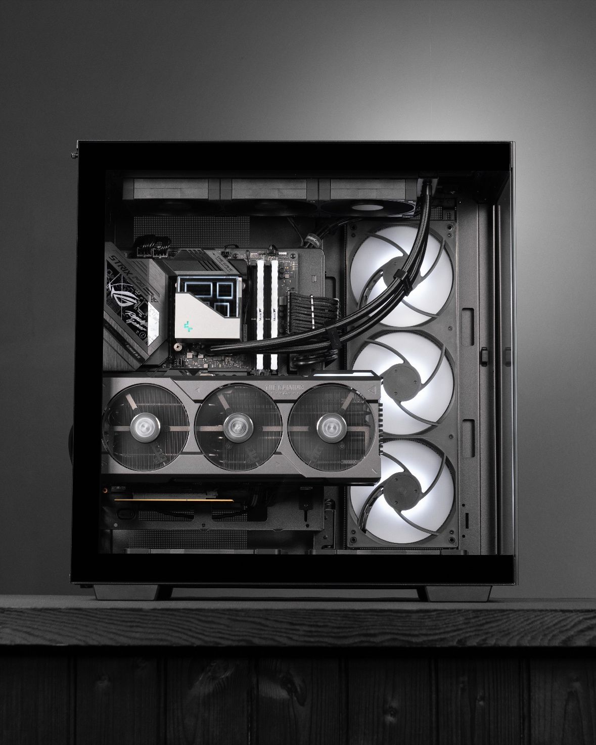 Elite Gaming PC: AMD Ryzen 7 7800X3D, NVIDIA RTX 4060 Ti, 48GB DDR5 RAM, 1TB Gen 4 SSD, 650W 80 PLUS Bronze PSU, 360mm Liquid Cooler, Wi-Fi + BT - COOLBABY