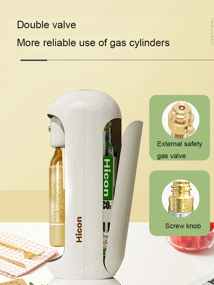 DIY Sparkling Water Machine Commerical Small Carbonate Drinking Soda Maker Drink Bubble Water Machine - COOLBABY