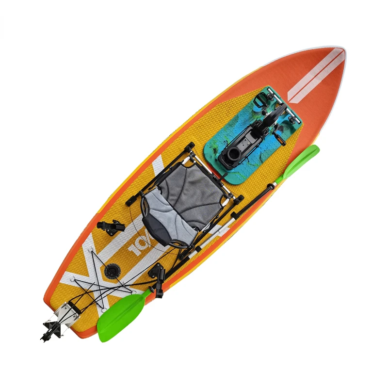 Foldable Inflatable Sup Inflatable stand up paddle board sup boards kayak inflatable surfboard SUP board with pedal drive system - COOLBABY