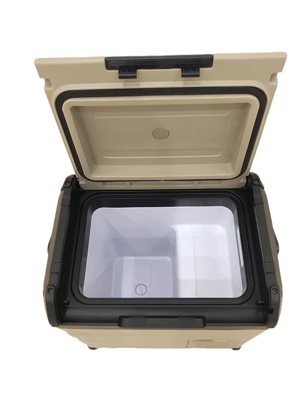 18L Portable Car Refrigerator Freezer Cooler Box with Rechargeable Battery | Camping Fridge