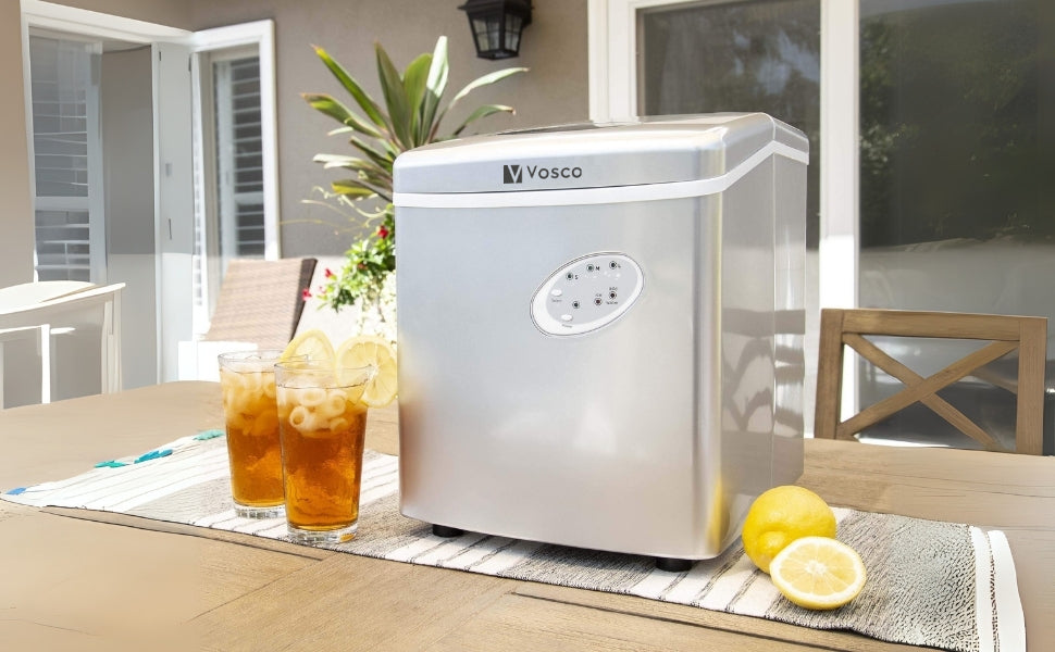 Ice Maker Countertop – 20Kg/24H - High Capacity - COOLBABY