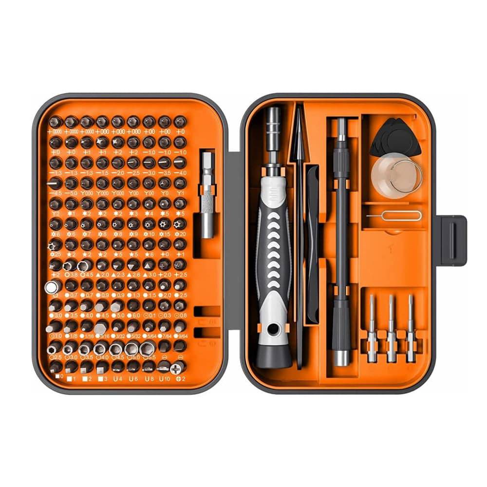 COOLBABY SSZ147 Precision Screwdriver Set, New Version 130 In 1 Kit With 120 Bits, Repair Tool Magnetizer For Smart Phone, HoUSehold Appliances - COOL BABY
