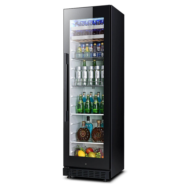 Constant-Temperature Ice Bar Wine Cabinet, Air-cooled Red Wine Cabinet, Household Built-in Beverage Refrigerator - COOLBABY