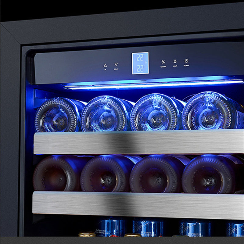 Constant-Temperature Ice Bar Wine Cabinet, Air-cooled Red Wine Cabinet, Household Built-in Beverage Refrigerator - COOLBABY