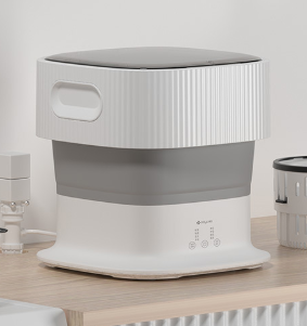 Portable Washing Machine, Foldable Mini Small Washer for Baby Clothes, Underwear or Small Items, Suitable for Apartment, Laundry, Camping, RV, Travel