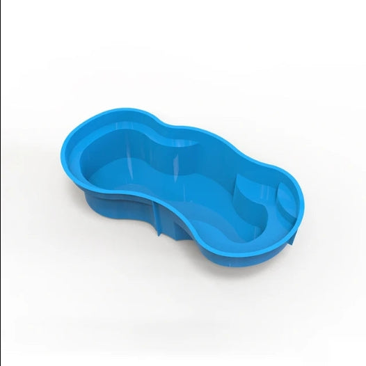 Garden Big Hard Plastic Fiberglass Swimming Pool Shell Equipment Frp Inground Swimming Pool Supplies - COOLBABY