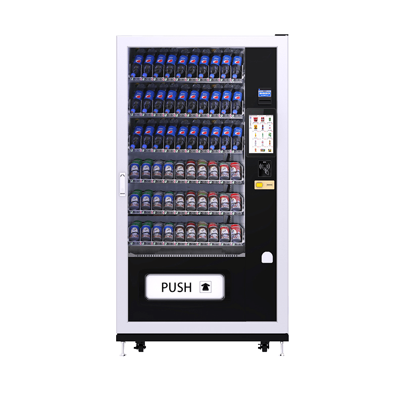 COOLBABY LE205B Smart Type Snacks & Cold Drinks Vending Machine with 10 inches Touch Screen - COOL BABY