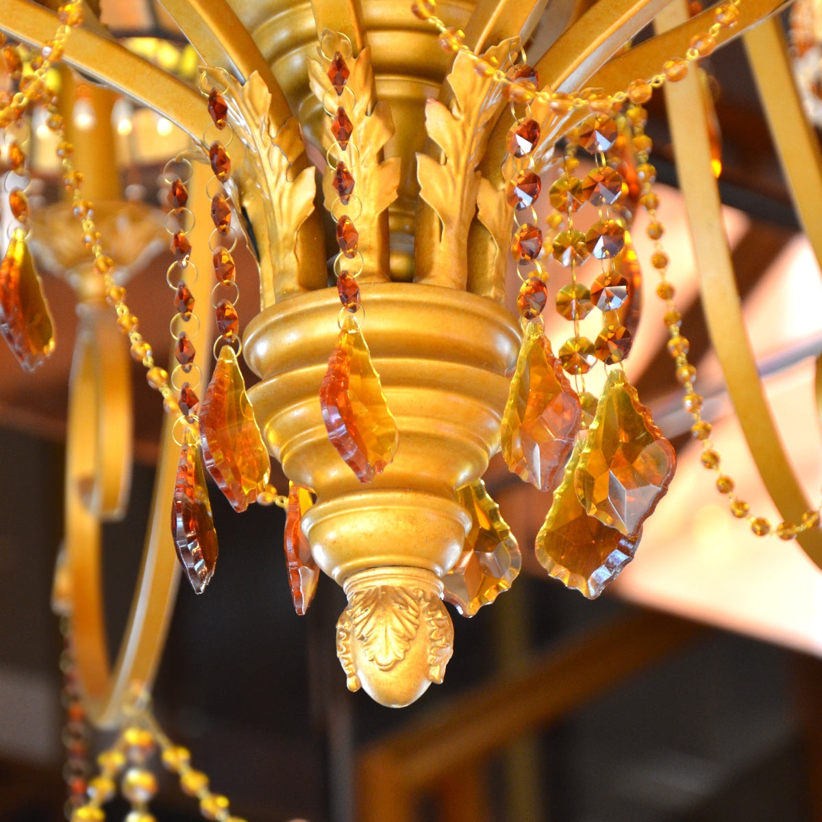 Elegant Vintage Chandelier 24 Arms - Brass - COOLBABY