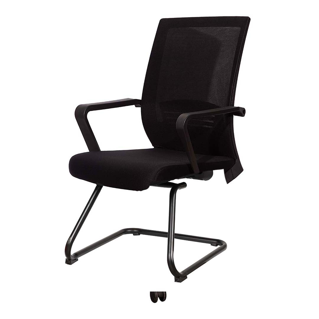 COOLBABY Office Visitor Chair 2125C – Ergonomic Mesh Chair with Adjustable Armrests - COOLBABY