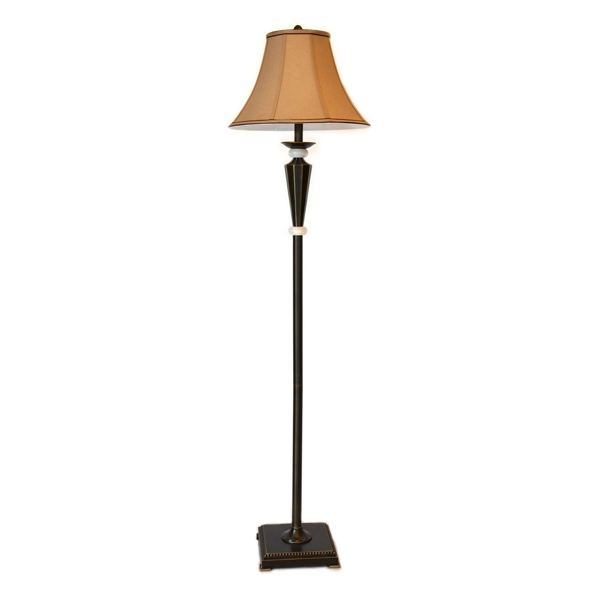 Elegant and Timeless Design Floor Lamp - Bronze / Beige - COOLBABY
