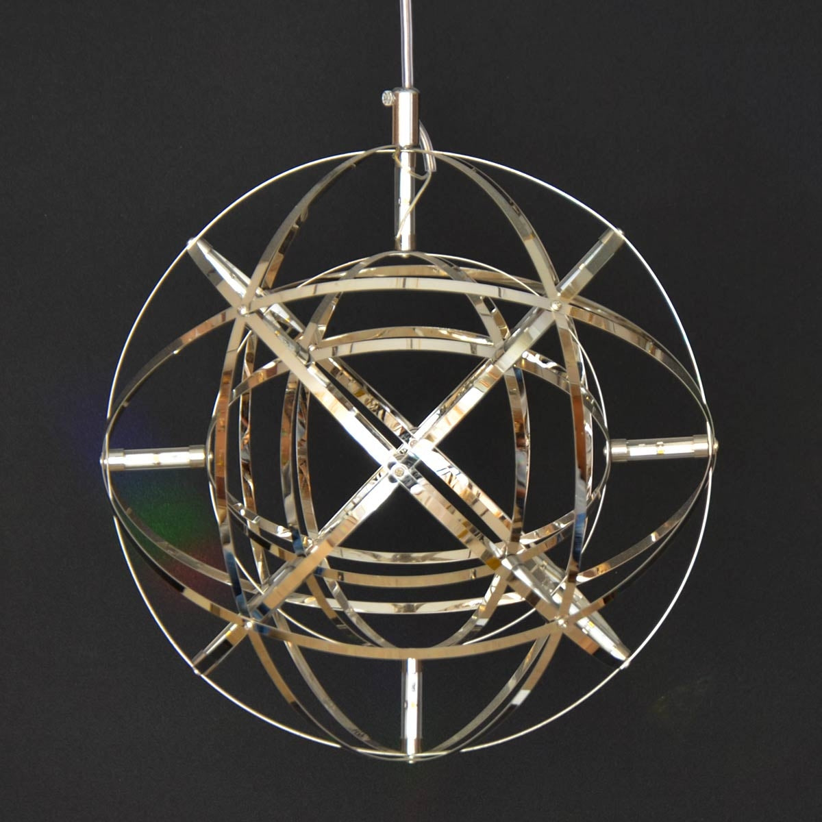 Modern design with a sleek, Pendant Light Axis - Chrome - COOLBABY