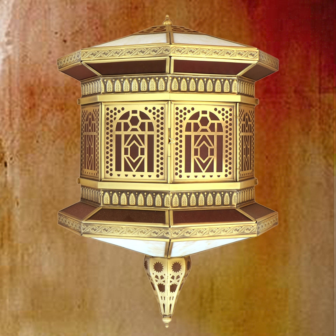 Indoor Arabic Wall Light - Brass - COOLBABY