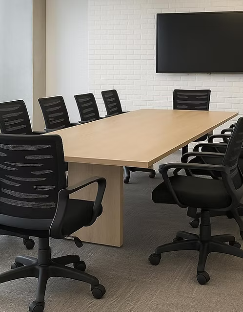 Ergonomic Mesh Office Chair with High-Density Foam Seat | Fixed Armrest Chair