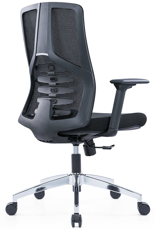 High Back Ergonomic Swivel Chair, Black Mesh Office Chair - COOLBABY