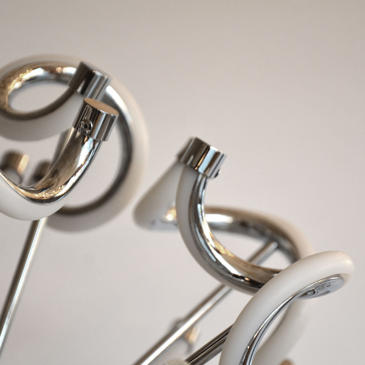 Modern Hanging Light LED75Watts - Chrome - COOLBABY