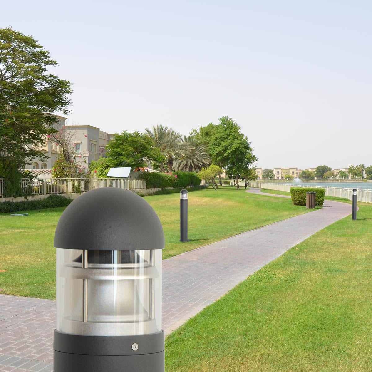 Bollard Light 50cm IP54 - Graphite - COOLBABY