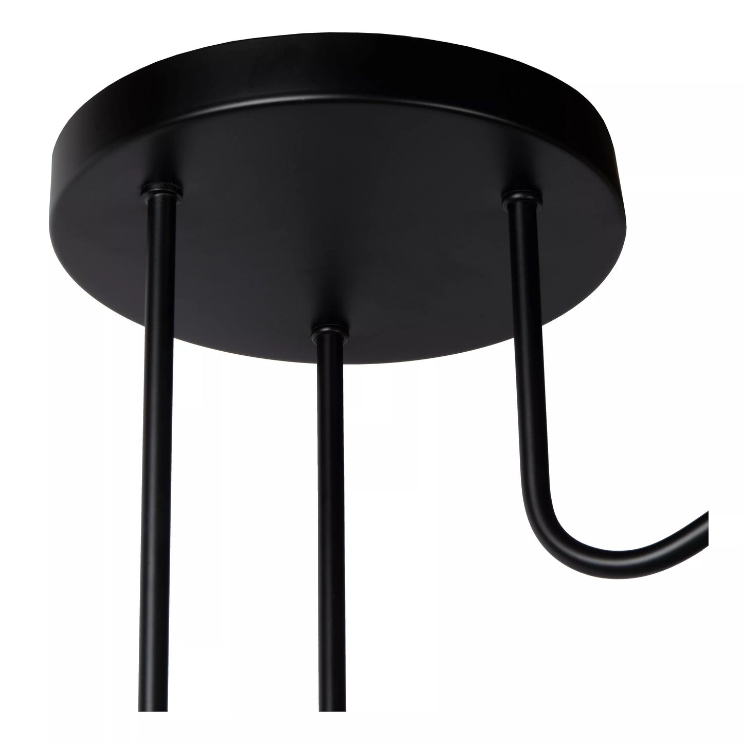 High-Quality Metal Ceiling Light 3xE14 Black/Brass - COOLBABY