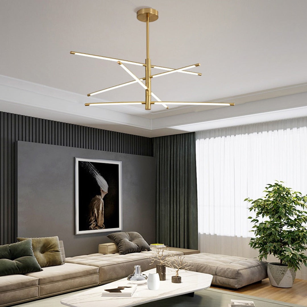 Modern Pendant Light - Gold White - COOLBABY
