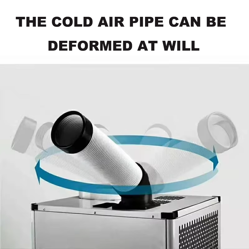 Industrial Air Conditioner Portable 2.7KW Mobile Air Conditioner Workshop Kitchen Multi-purpose Air Cooler Fast Cooling