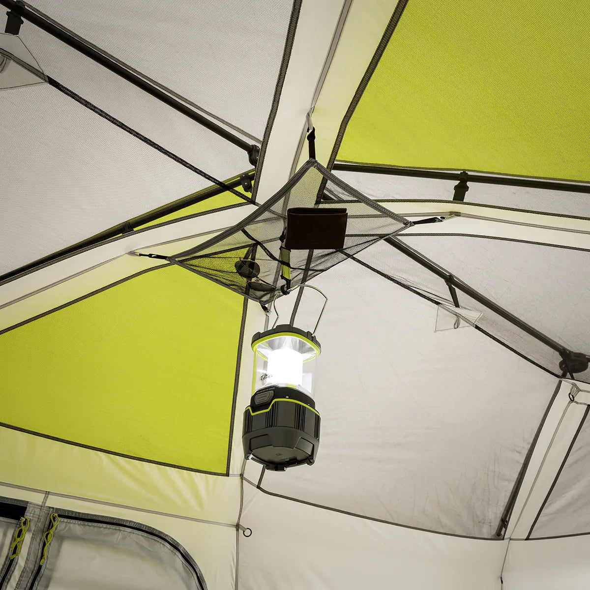 COOLBABY 12-Person Instant Cabin Tent - Spacious 18' x 10', Weather Protection, and 3-Room Capability - COOLBABY