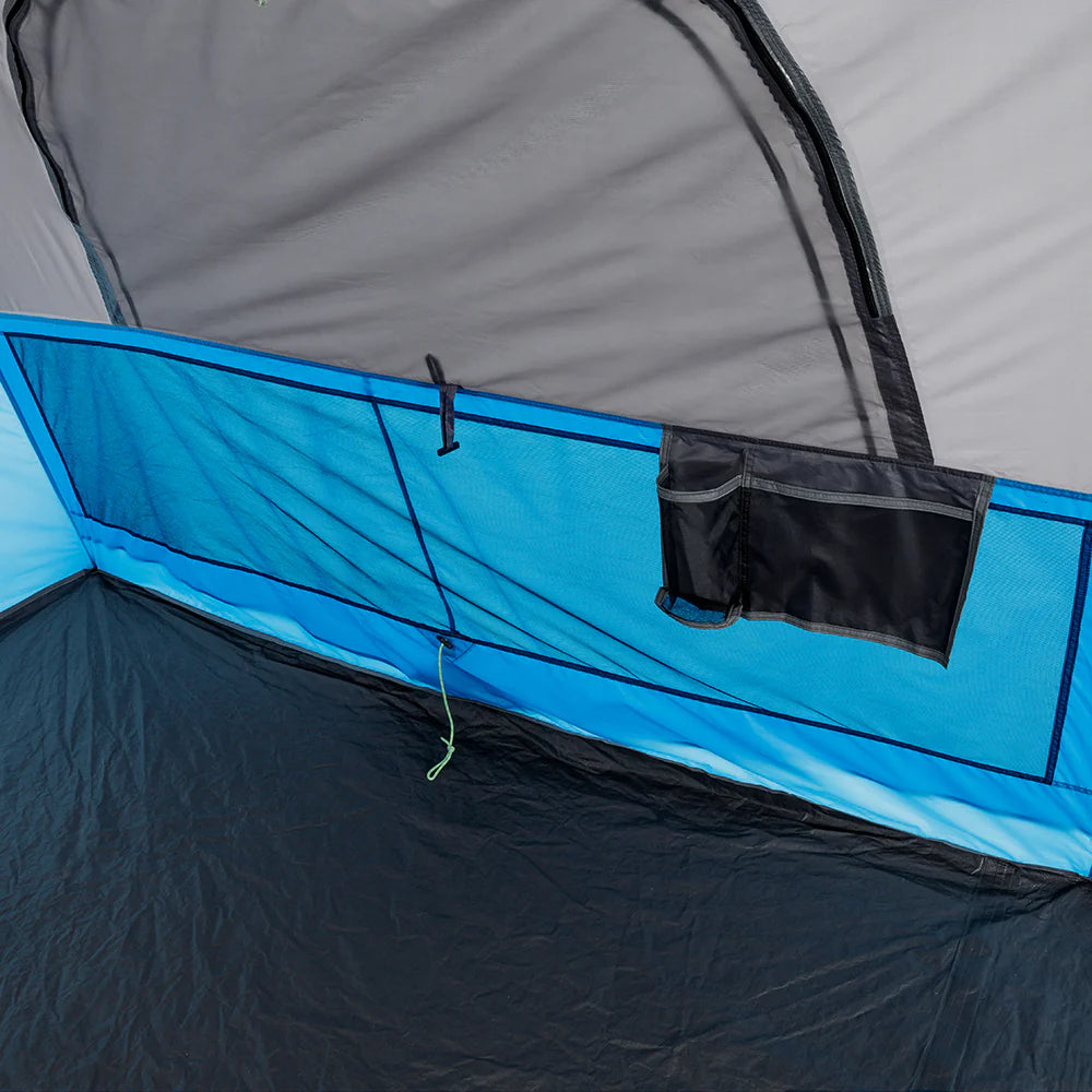 COOLBABY 9-Person Instant Cabin Tent with Built-in LED Lighting, Quick Setup & Weather Protection - COOLBABY