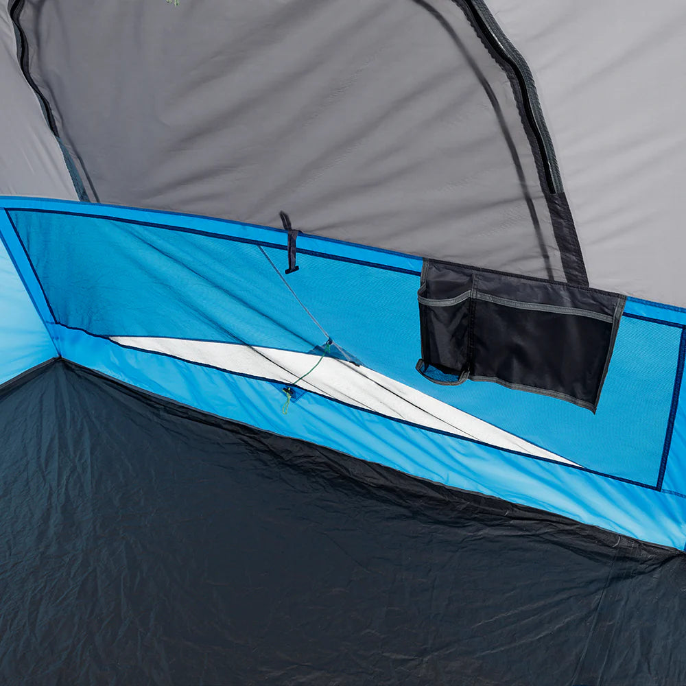 COOLBABY 9-Person Instant Cabin Tent with Built-in LED Lighting, Quick Setup & Weather Protection - COOLBABY