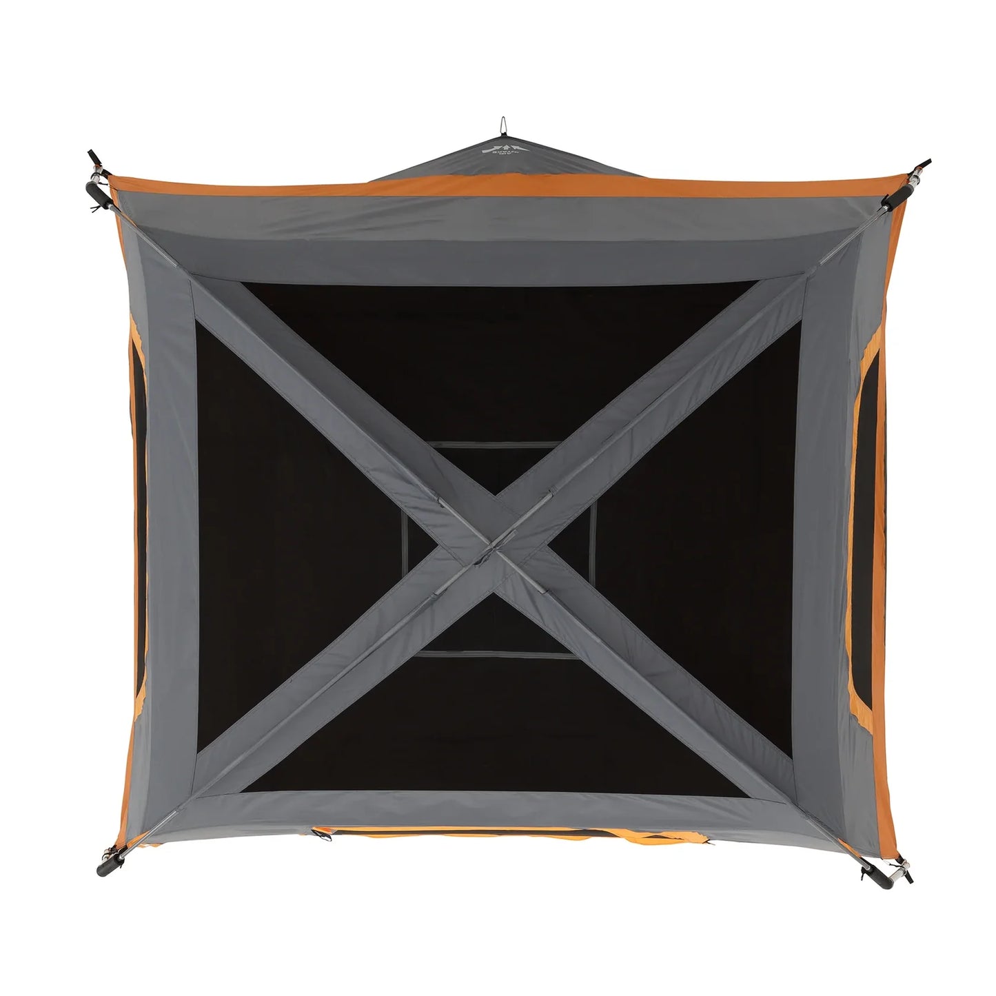 COOLBABY 4-Person Straight Wall Cabin Tent with Spacious Interior and Weather Protection - COOLBABY
