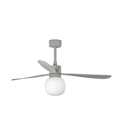 3 Blades Ceiling Fan Ø132cm Light Integrated, Remote Control Included And 6 Adjustable Speeds - COOLBABY