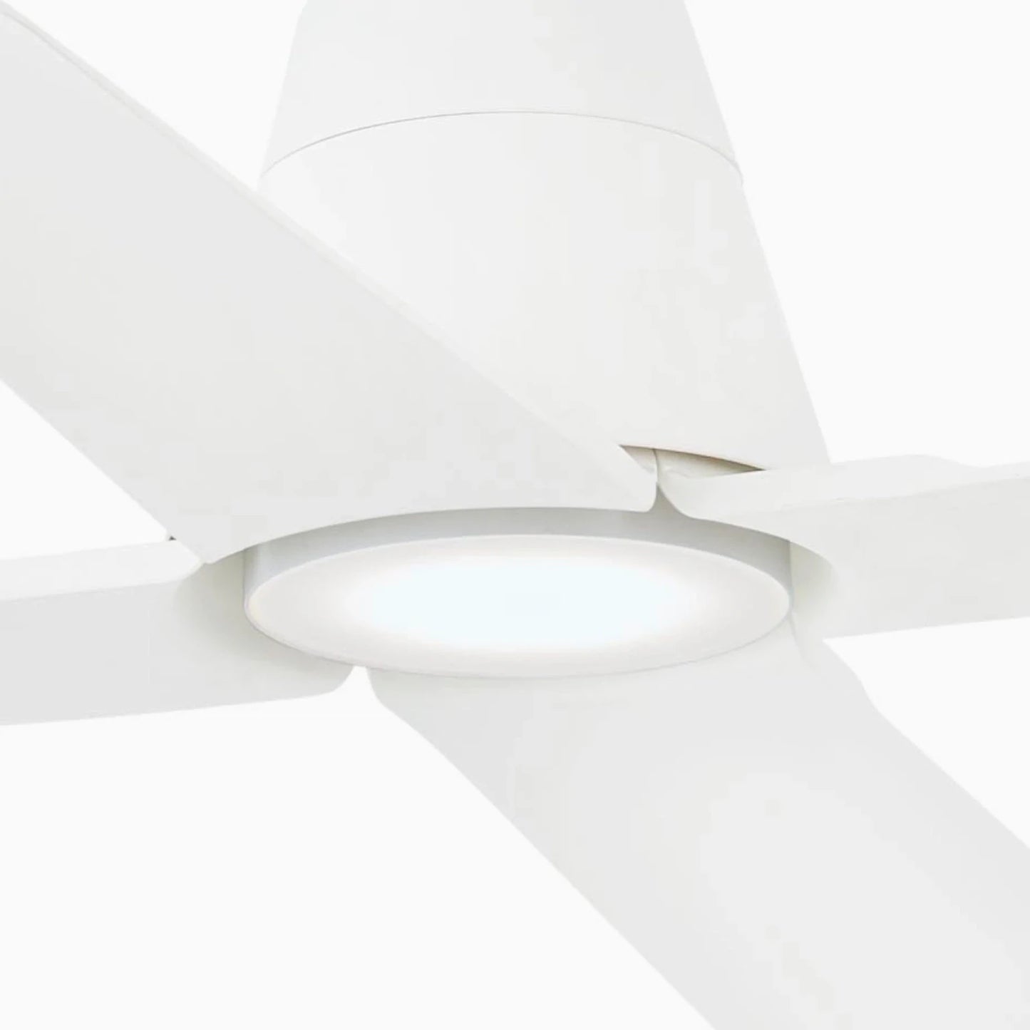 Ø130cm Ceiling Fan White, With Remote Control Included - COOLBABY