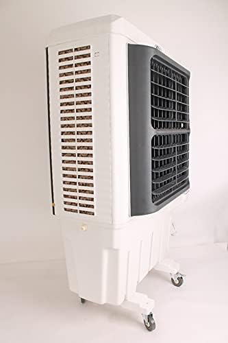 Portable Industrial Evaporative Air Cooler, indoor and outdoor areas, with strong wheels & brakes - COOLBABY