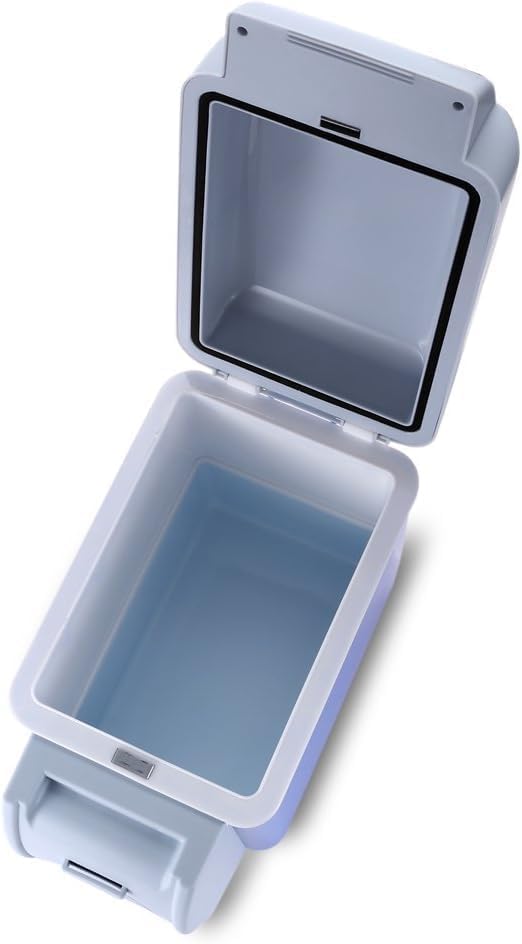 Premium quality Car Portable Mini Fridge with 12V DC 7.5 L Car fridge Portable Refrigerator Freezer Fridge Cooler For Car, RV, Fishing, Camping, Travel, Outdoor or Home Use, with Straps - COOLBABY