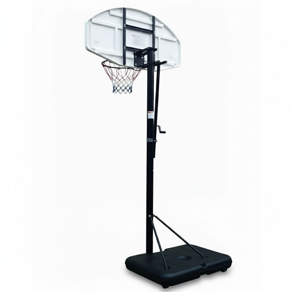 Portable Adjustable Basketball Hoop 44 Inch | Height Adjustable Outdoor Basketball System